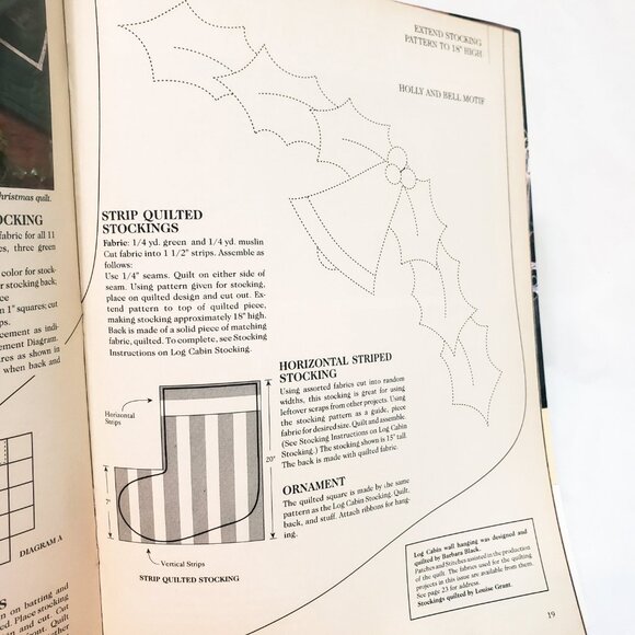 Christmas Year Round Needlework Craft Ideas Cross Stitch Booklet 1990 30 Project - Picture 7 of 10